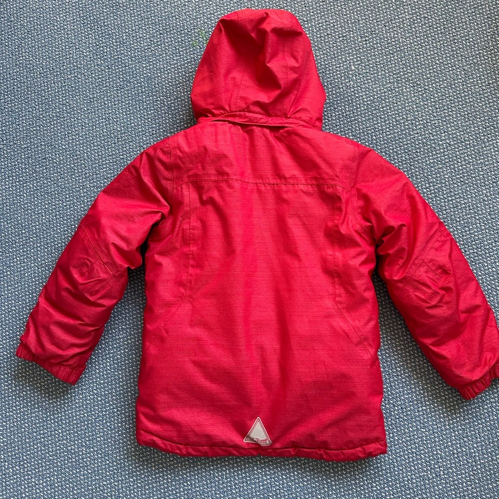 LL Bean kids insulated winter jacket 6x/7 - Picture 3 of 5